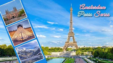 Explore Amsterdam and Paris